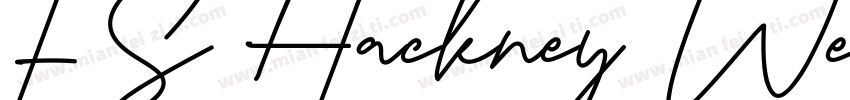FS Hackney Web字体转换